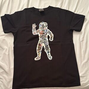 Billionaire Boys Club Black Tee with Astronaut Logo
